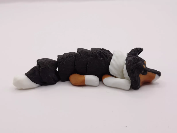 Articulated Collie Keyring - Image 3